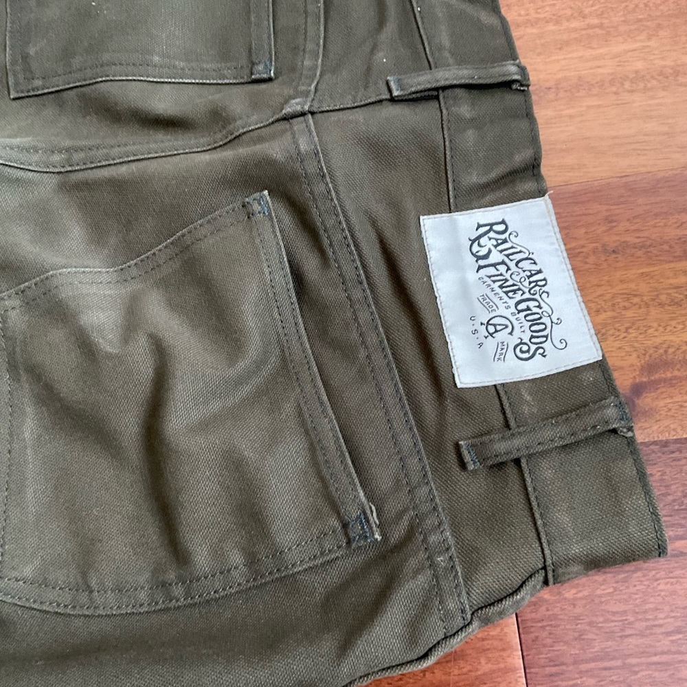 Railcar Fine Goods Flight Trouser Seaweed 33